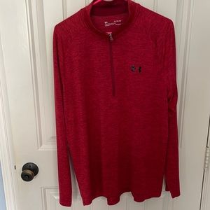 Under Armor 1/4 zip, mens shirt